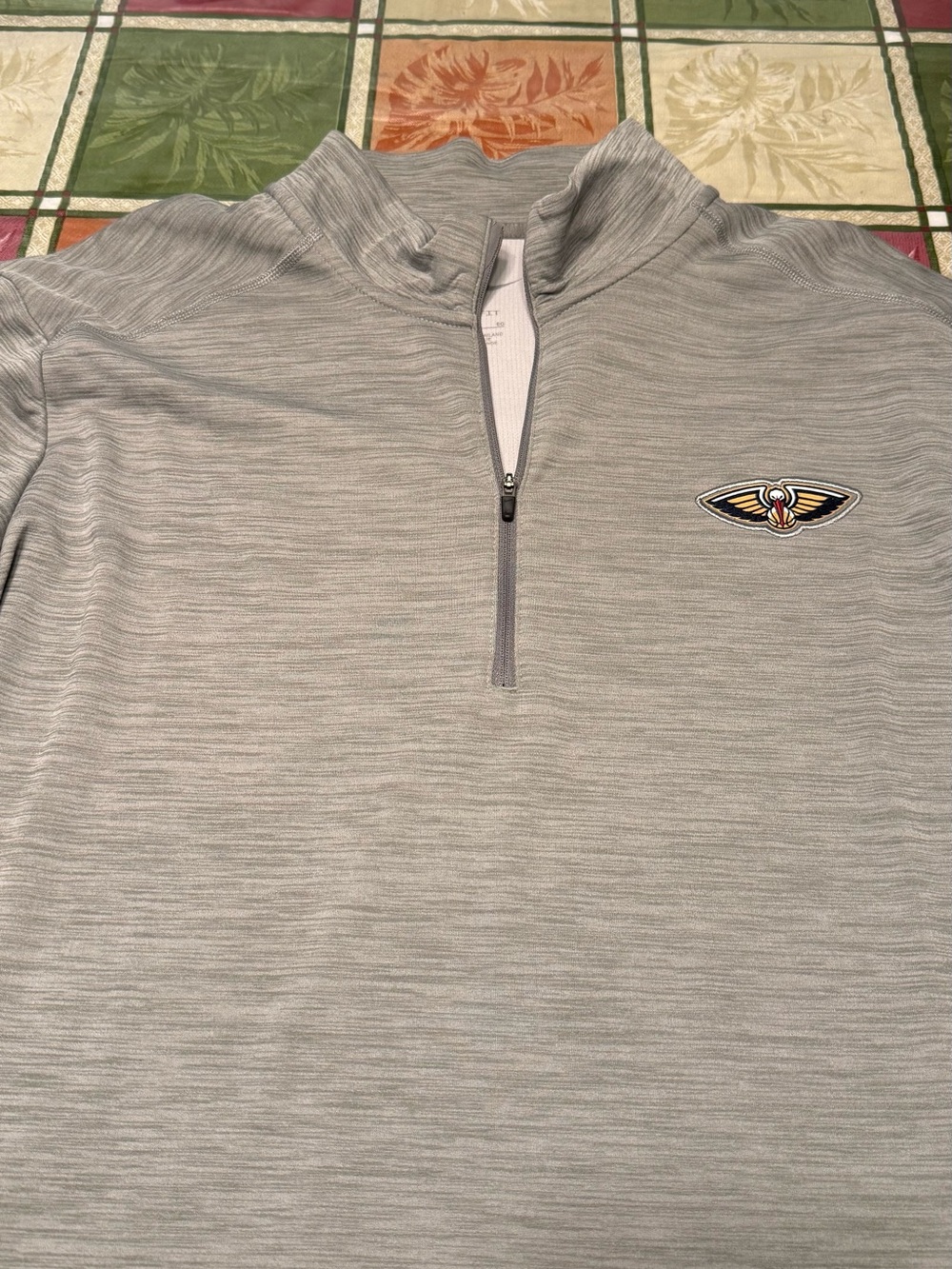Men’s NBA Nike Dri-Fit New Orleans Pelicans Quarter 1/4 Zip Pullover XL